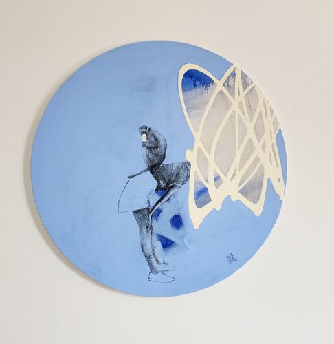 Discovery of the Mind van Anja Spagl, Schilderij te koop op Singulart