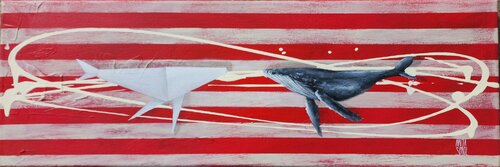 Face to face II by Anja Spagl, 油畫 for Sale on Singulart