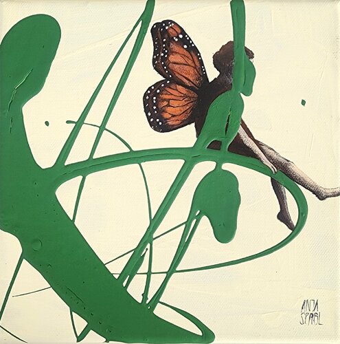 Wings di Anja Spagl, Pittura in vendita su Singulart