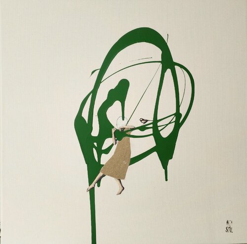 Lightheaded IV van Anja Spagl, Schilderij te koop op Singulart