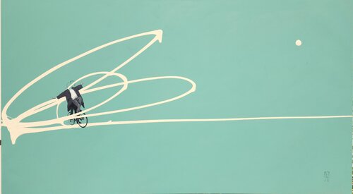 Lightheaded, forward di Anja Spagl, Pittura in vendita su Singulart