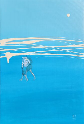 Memory of us by Anja Spagl, Painting for Sale on Singulart