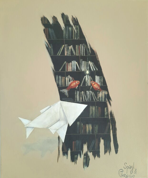 Paper fish Anja Spagl