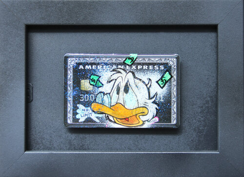Amex Card Scrooge No Limit - Cosmic Sin di Kristin Kossi, Altri media in vendita su Singulart
