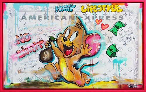 Jerry No Limit  Moves di Kristin Kossi, Pittura in vendita su Singulart