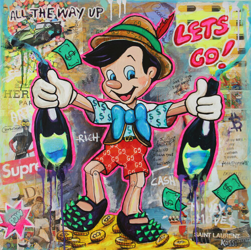 Lets go! di Kristin Kossi, Pittura in vendita su Singulart