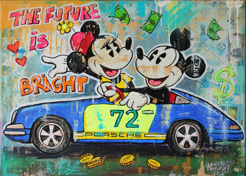 The future is bright by Kristin Kossi, Painting for Sale on Singulart