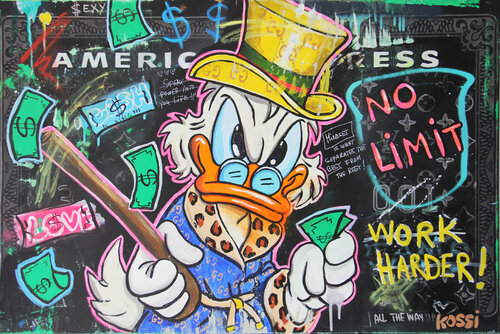 Scrooge McDuck Work Harder Kristin Kossi