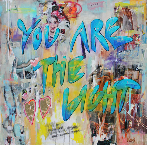 You are the light van Kristin Kossi, Schilderij te koop op Singulart