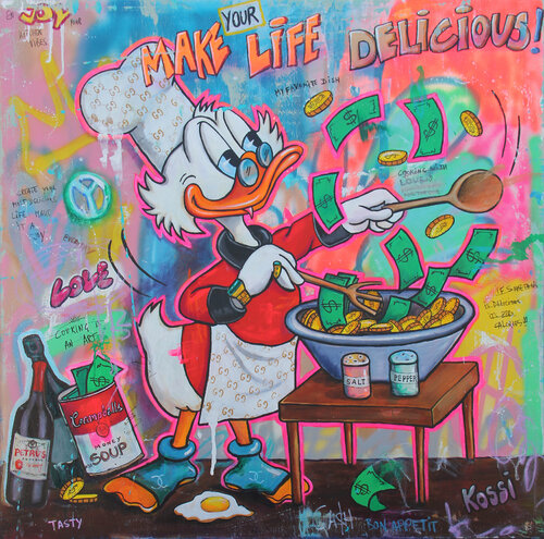 Make your life delicious von Kristin Kossi, Malerei kaufen auf Singulart