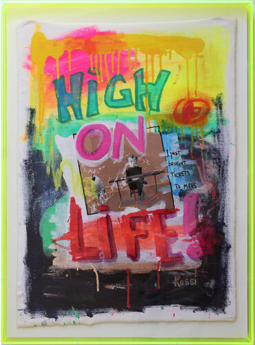 High on life di Kristin Kossi, Pittura in vendita su Singulart