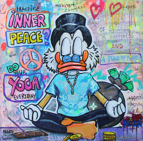 Scrooge McDuck Yoga Time Kristin Kossi