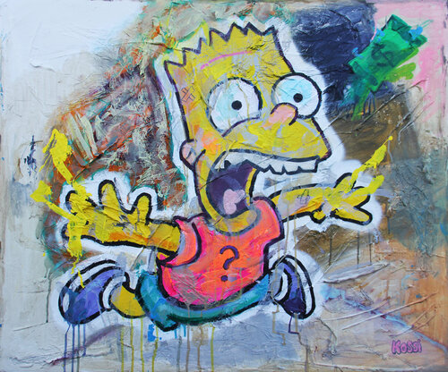 No Hush van Kristin Kossi, Schilderij te koop op Singulart