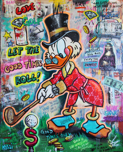 Let the good times roll van Kristin Kossi, Schilderij te koop op Singulart