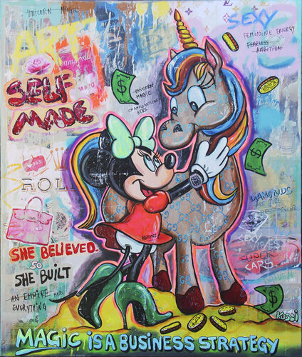 Selfmade Magic von Kristin Kossi, Malerei kaufen auf Singulart