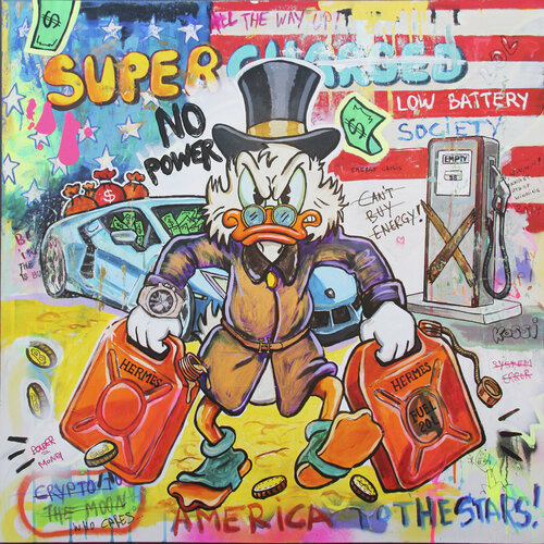 Super - No Power de Kristin Kossi, Pintura a la venta en Singulart