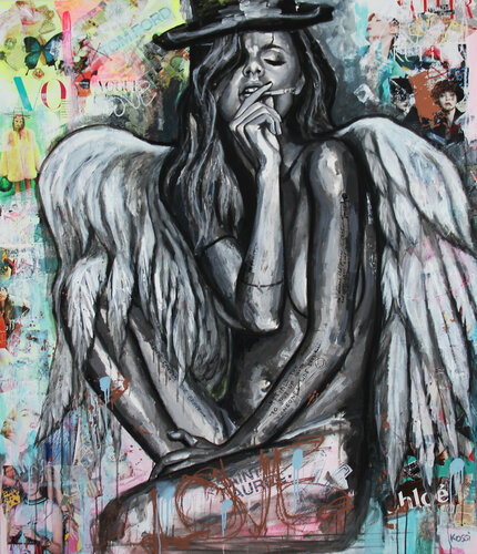 Angel di Kristin Kossi, Pittura in vendita su Singulart