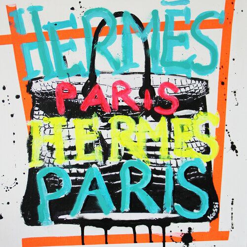 Hermes Paris by Kristin Kossi, Print for Sale on Singulart