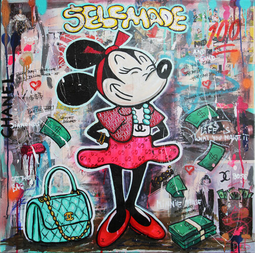Selfmade Mouse van Kristin Kossi, Schilderij te koop op Singulart
