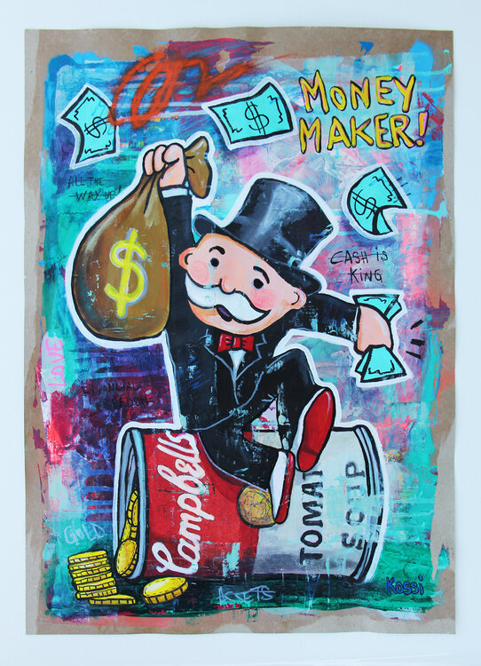 Mr. Monopoly Money Maker Kristin Kossi