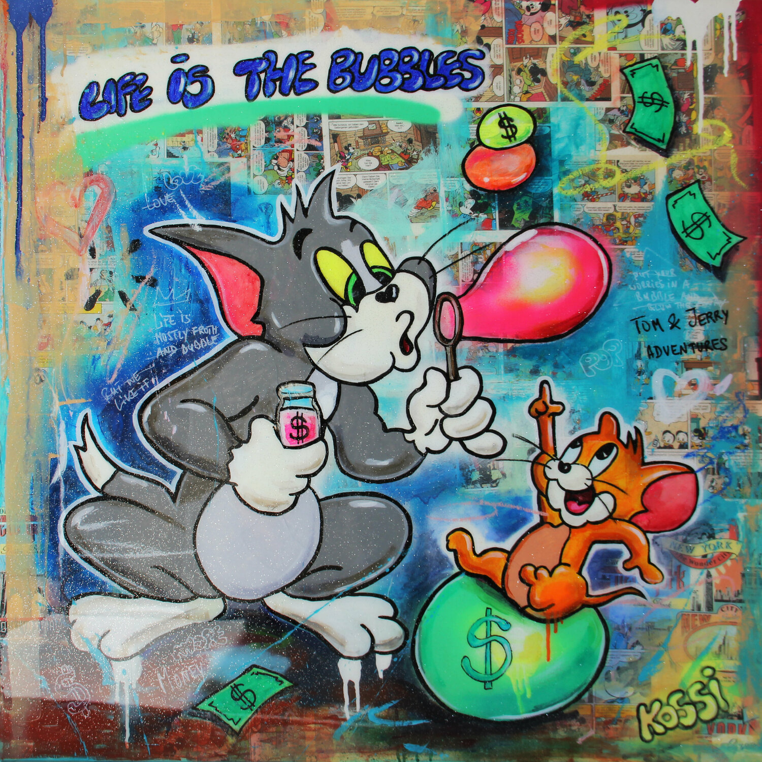Life is the bubbles Kristin Kossi