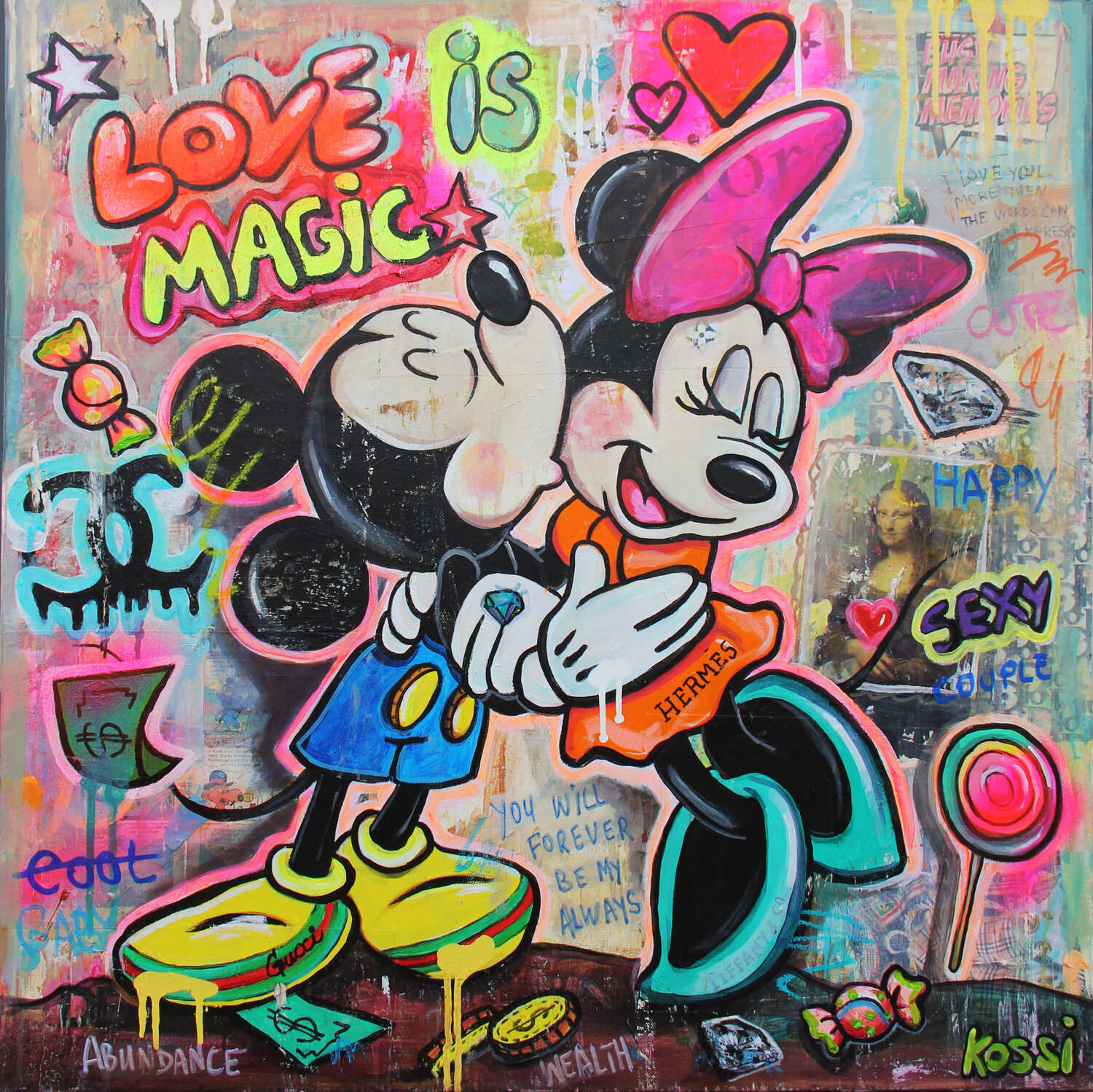 Love is magic - Mickey and Minnie Kristin Kossi
