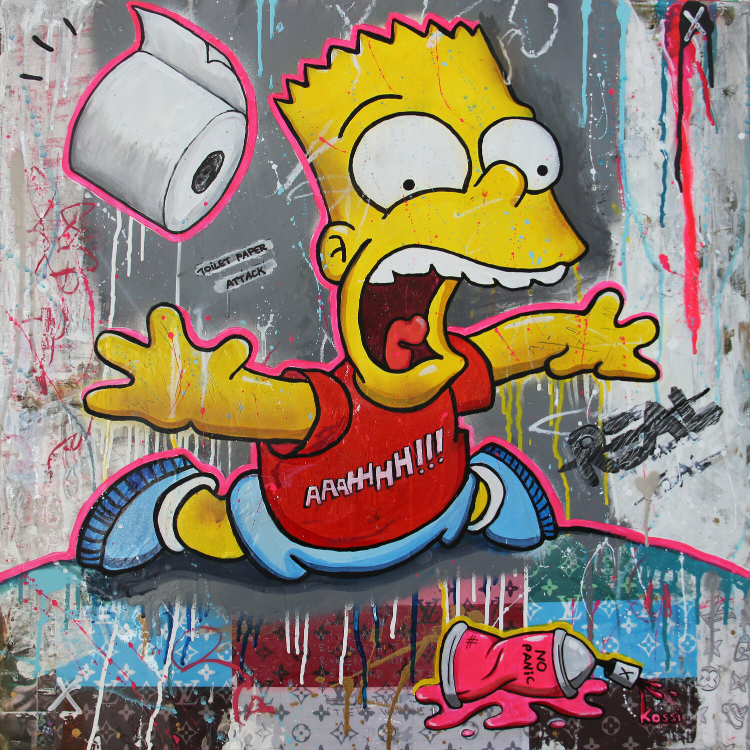Toilet Paper Attack Kristin Kossi