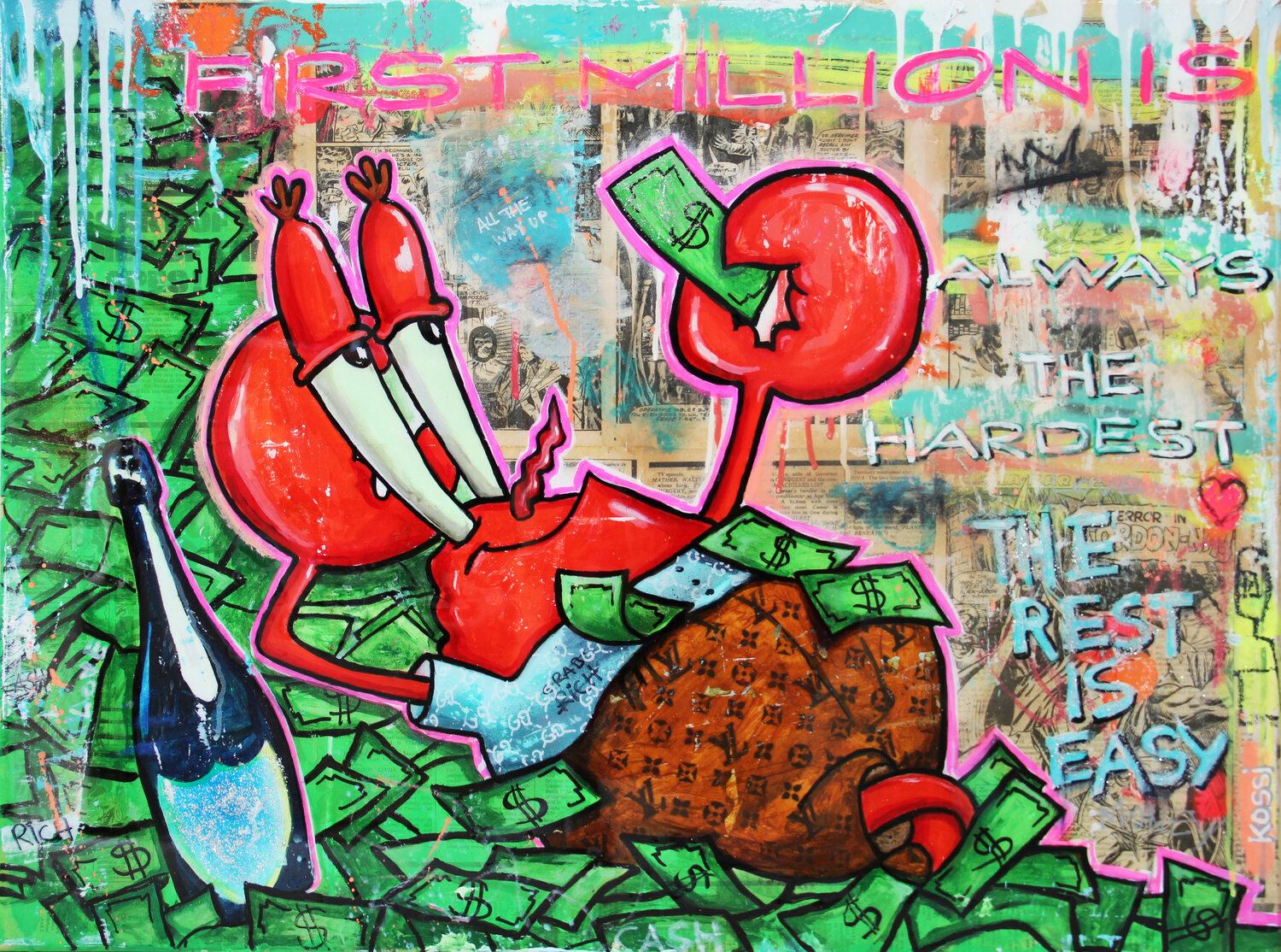 Mr. Money Crab Kristin Kossi