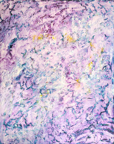 Lilac Clouds 2 par Elizabeth Förster, Peinture en vente sur Singulart