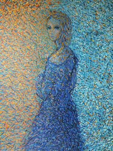 Untitled (DIV014) par Atom Hovhanesyan, Peinture en vente sur Singulart