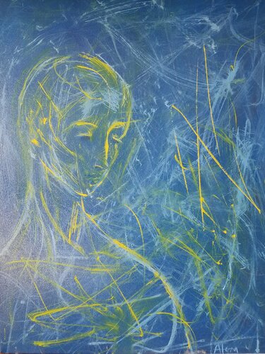 Untitled (A088) di Atom Hovhanesyan, Pittura in vendita su Singulart