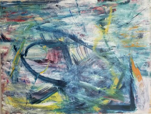 Footsteps von Atom Hovhanesyan, Malerei kaufen auf Singulart