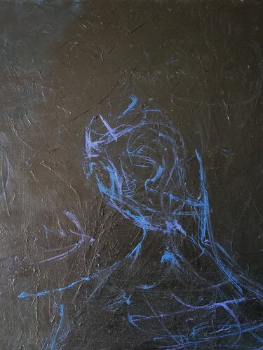 Untitled (A075) di Atom Hovhanesyan, Pittura in vendita su Singulart