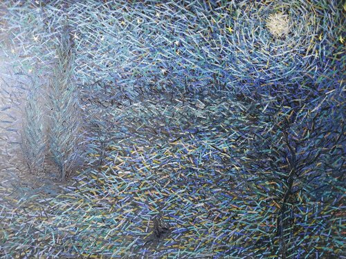 At the foot of the mountain (DIV004) von Atom Hovhanesyan, Malerei kaufen auf Singulart