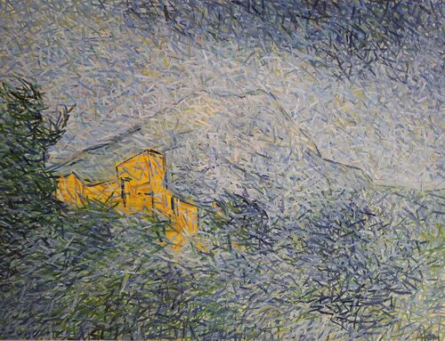 "Homage to Paul Cezanne (ST 08) par Atom Hovhanesyan, Peinture en vente sur Singulart