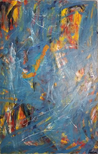 Daydreamer par Atom Hovhanesyan, Peinture en vente sur Singulart