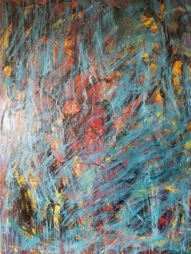 Heart Out di Atom Hovhanesyan, Pittura in vendita su Singulart