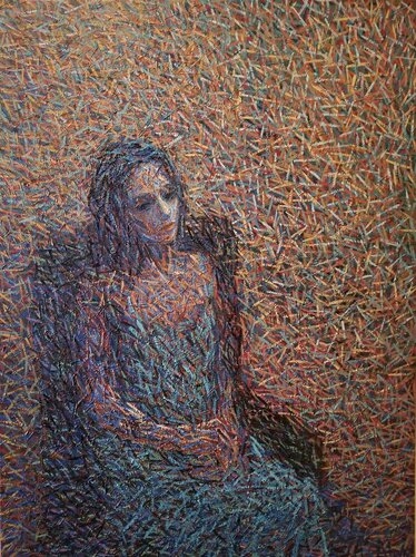 Woman 2 par Atom Hovhanesyan, Peinture en vente sur Singulart