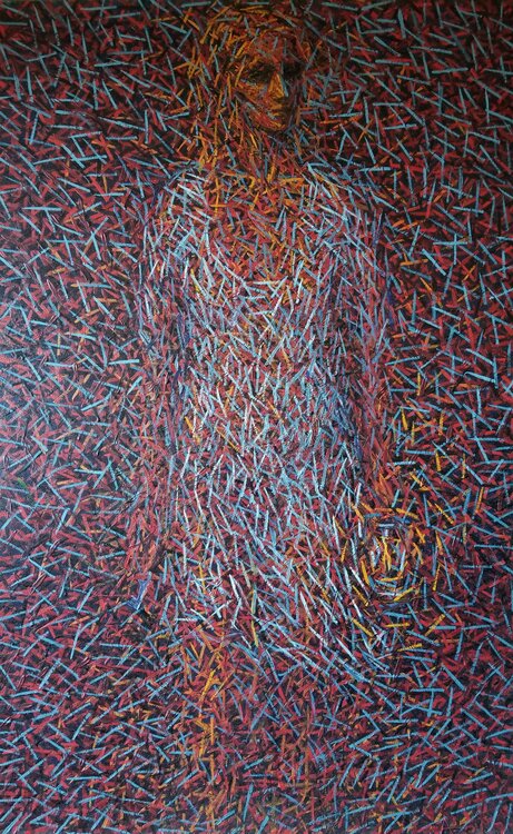 Woman 4 /With Lantern (DIV021) Atom Hovhanesyan