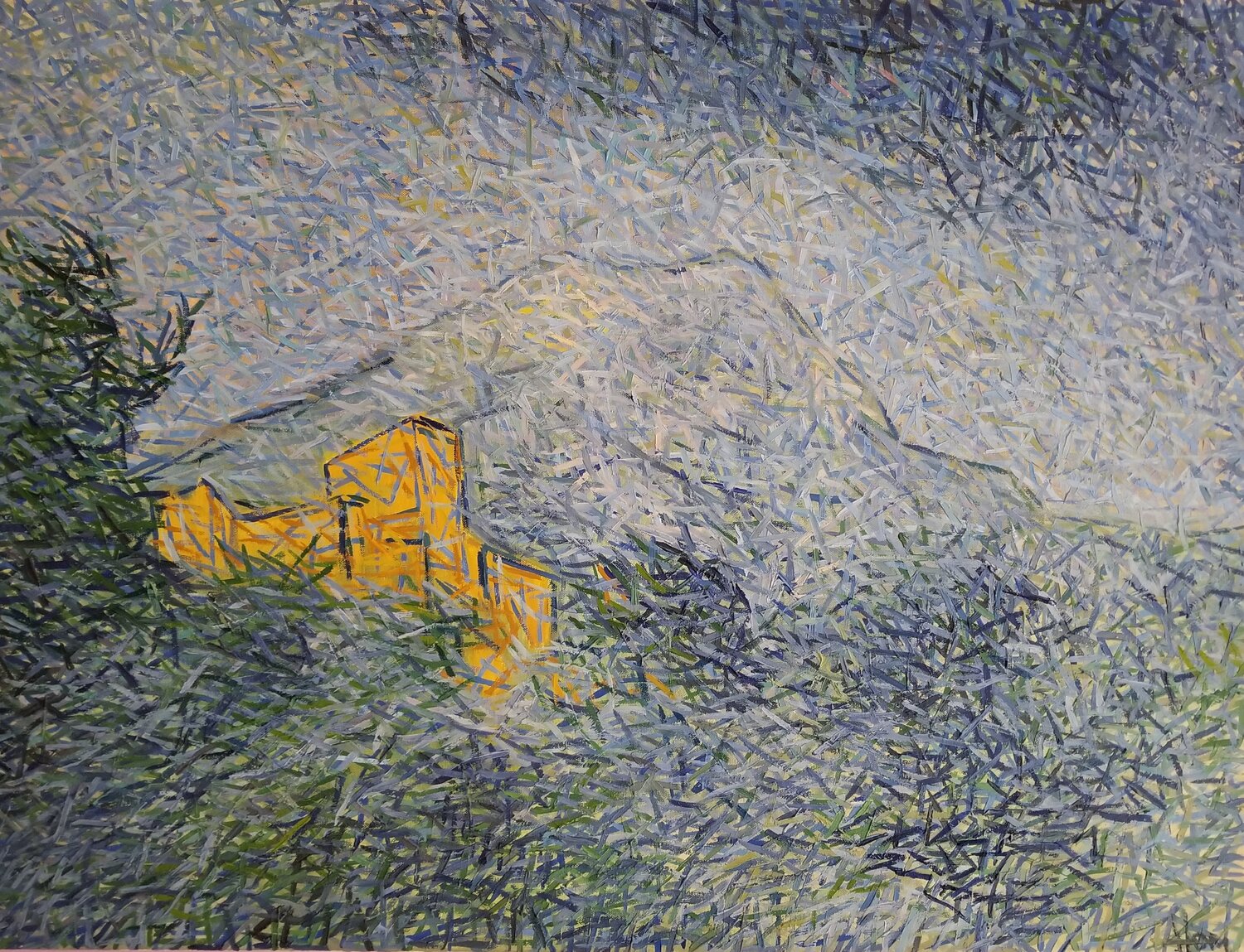 "Homage to Paul Cezanne (ST 08) Atom Hovhanesyan