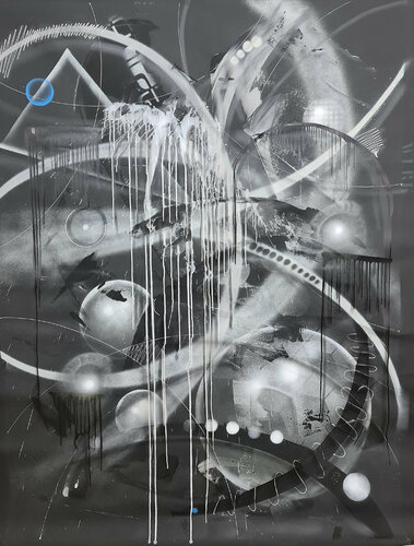 Graff N°328 van Parscha Mirghawameddin, Schilderij te koop op Singulart