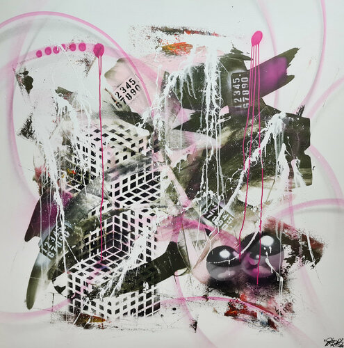 Graff N°751 par Parscha Mirghawameddin, Peinture en vente sur Singulart
