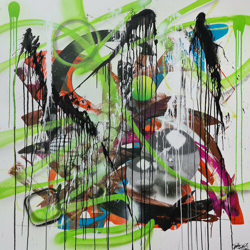 Graff N°759 par Parscha Mirghawameddin, Peinture en vente sur Singulart