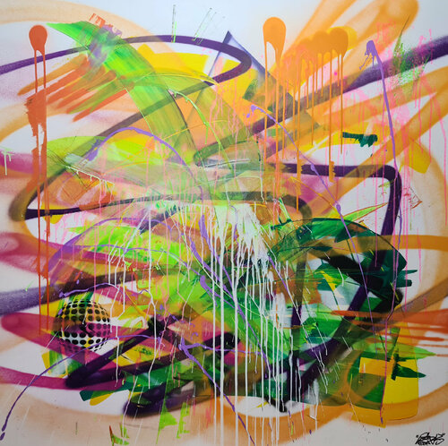 Graff N°818 par Parscha Mirghawameddin, Peinture en vente sur Singulart