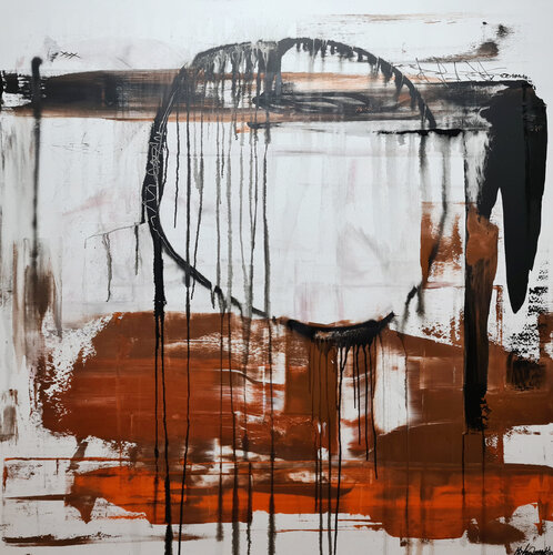 Minimalist N°175 par Parscha Mirghawameddin, Peinture en vente sur Singulart