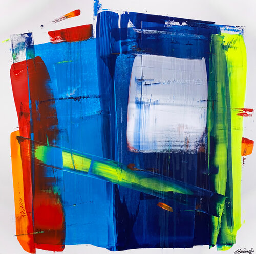Abstract N°3165 par Parscha Mirghawameddin, Peinture en vente sur Singulart