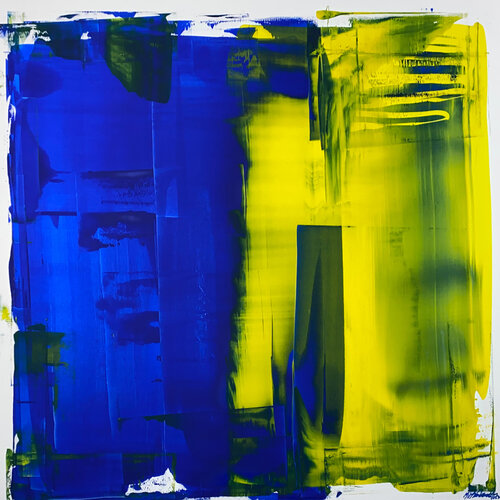 Abstract N°3302 par Parscha Mirghawameddin, Peinture en vente sur Singulart