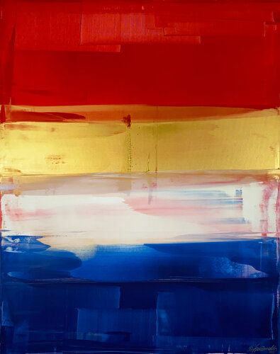 Abstract N°3561 van Parscha Mirghawameddin, Schilderij te koop op Singulart