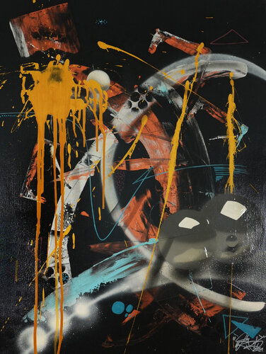 Graff N°813 van Parscha Mirghawameddin, Schilderij te koop op Singulart