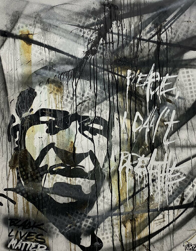 Geroge Floyd van Parscha Mirghawameddin, Schilderij te koop op Singulart